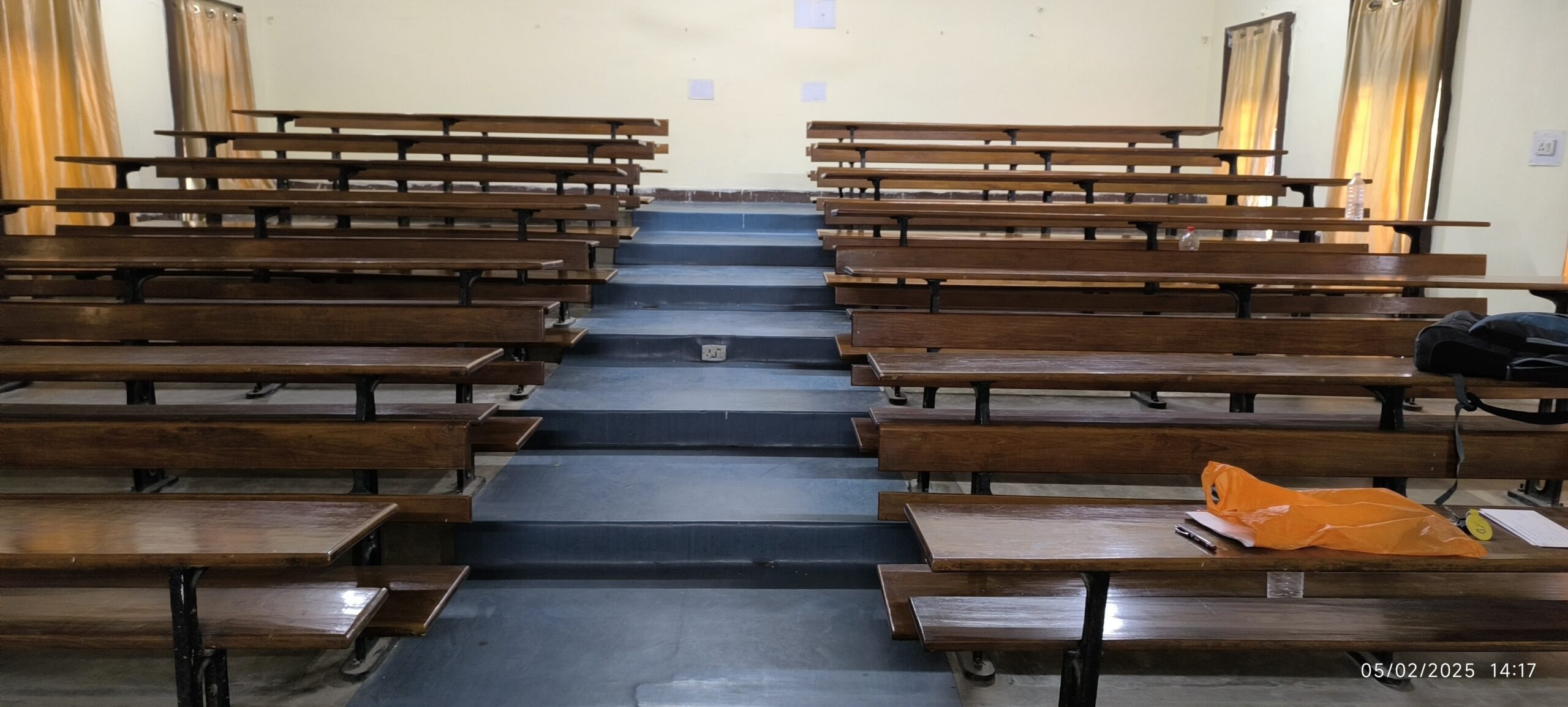 Classroom cleaning after complaint