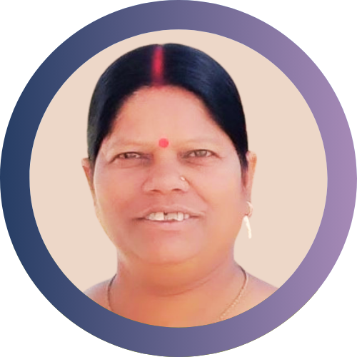 Mrs. Poonam Kumari, mother of Aniket Bhardwaj, B.Sc Zoology and school teacher